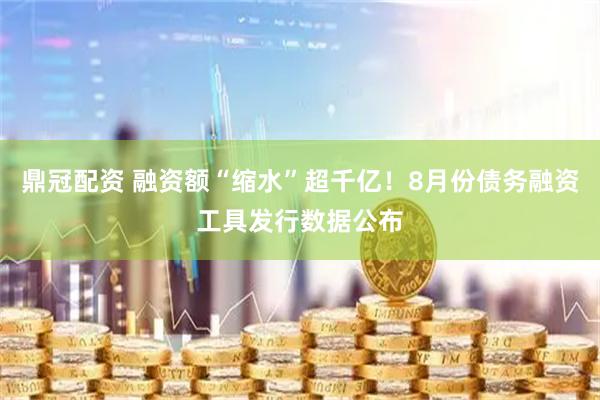 鼎冠配资 融资额“缩水”超千亿！8月份债务融资工具发行数据公布